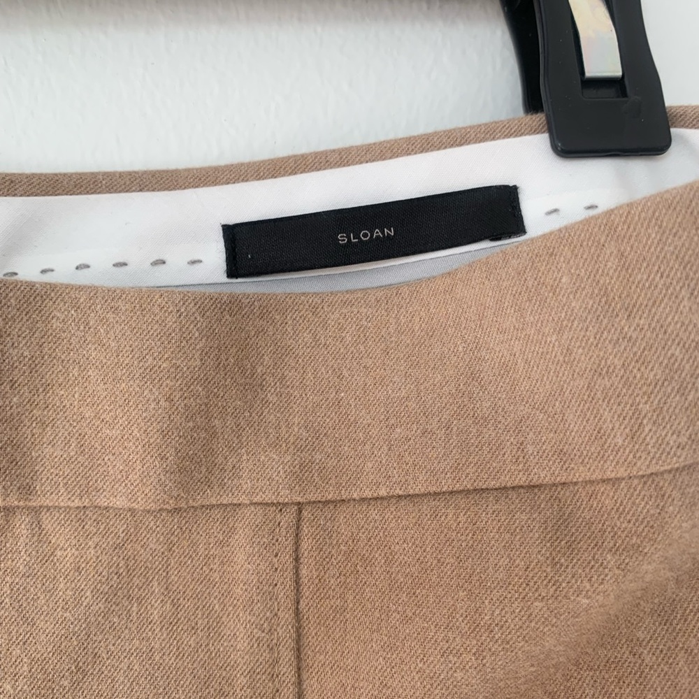 Banana Republic Womens Sloan Dress Pants Tan Size 6 Small - Picture 6 of 9